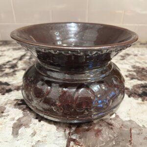 Vintage Mid-Century Playing Card Theme Spittoon